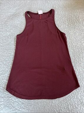 Nike Women's Ribbed Racerback Tank Top - Burgundy size S Great!